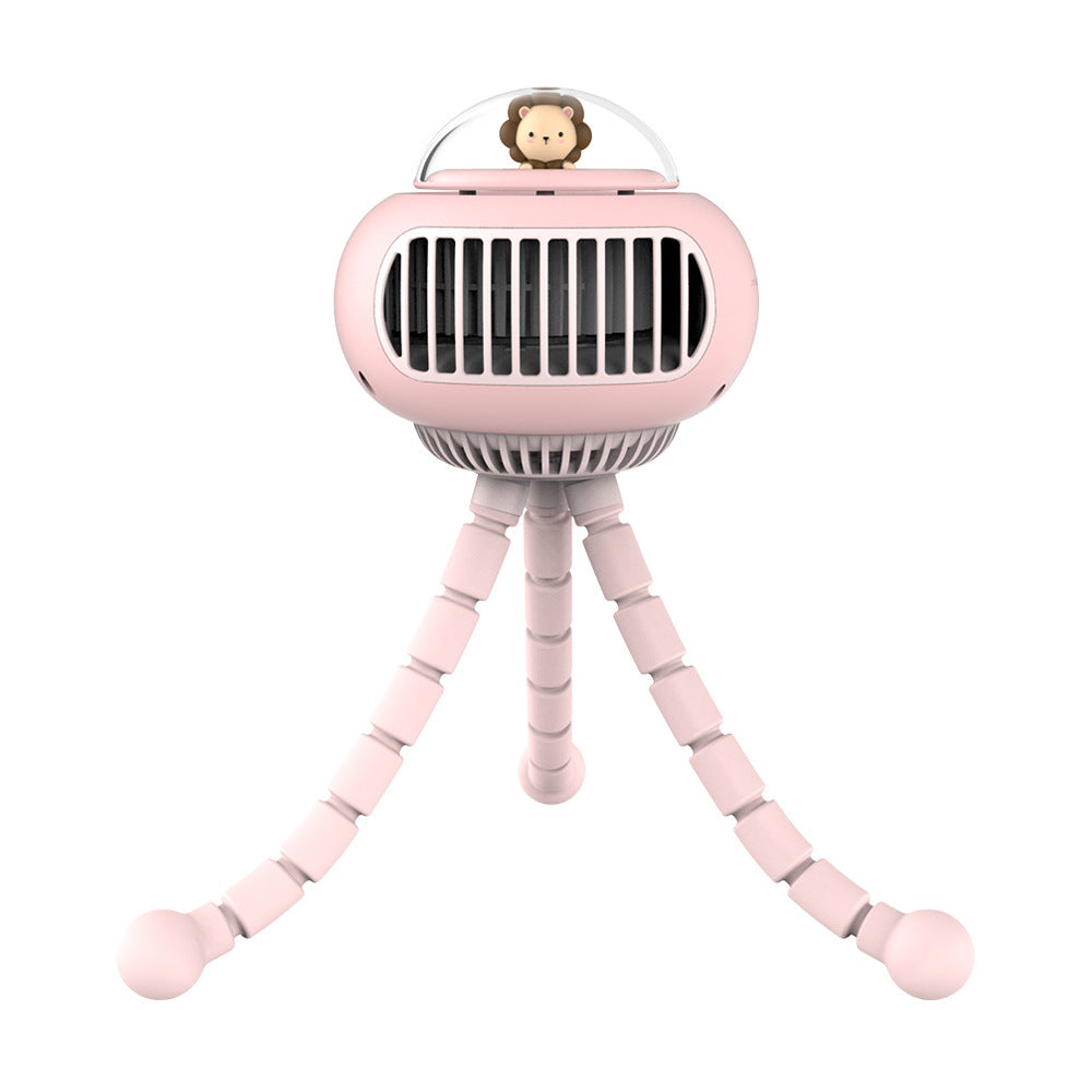 Ultra-Safe Stroller Fan for Kids