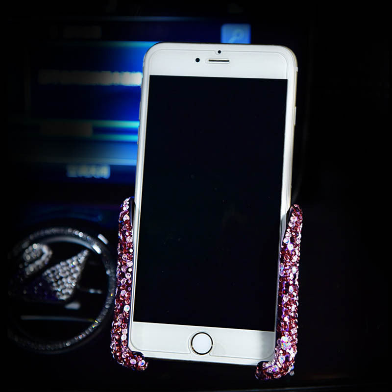 Crystal Diamond Car Accessories – Purple Collection