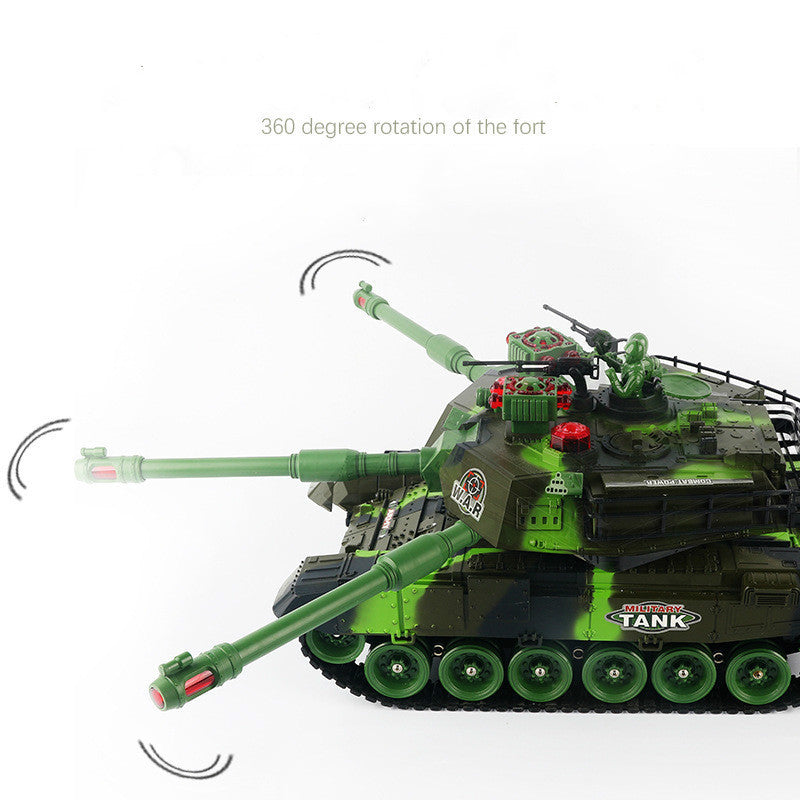 Ferngesteuertes Panzer-Spielzeugauto kann Ketten-Geländefahrzeug starten