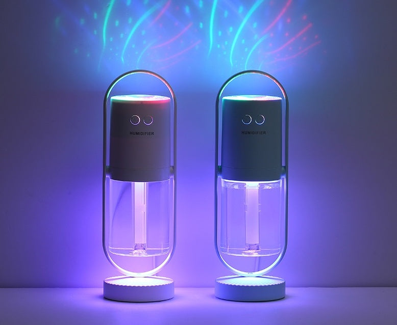 USB Mini Humidifier – Quiet Mist Air Purifier