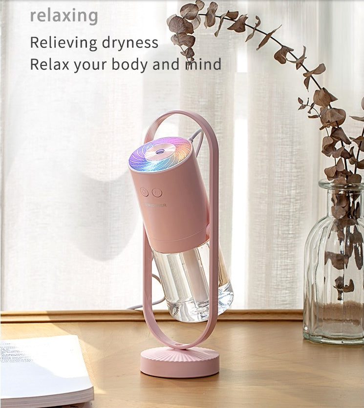 USB Mini Humidifier – Quiet Mist Air Purifier