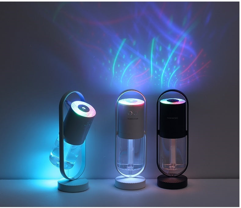 USB Mini Humidifier – Quiet Mist Air Purifier