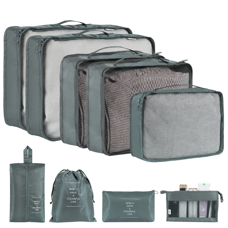 9-Piece Storage Bag Set – Travel & Home Organizer