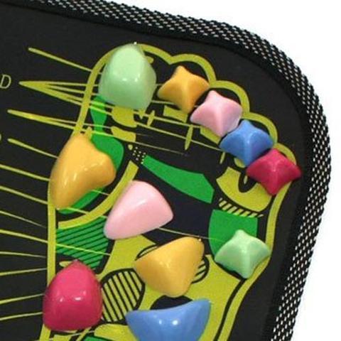 Reflexzonenmassage Fußmassage-Pad Kopfsteinpflaster Spaziergang Massagematte Schmerzlinderung Gesundheitspflege Akupressurmatte