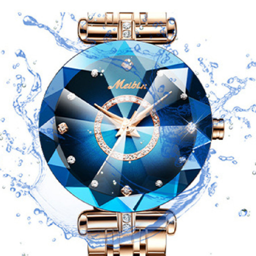 Fashion Quartz Watch – Lake Blue