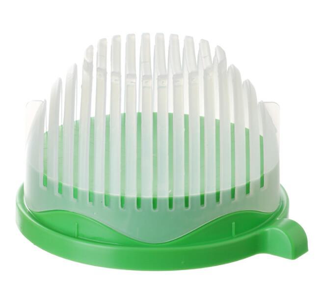60-Second Salad Cutter Bowl – Quick & Safe Vegetable Chopper