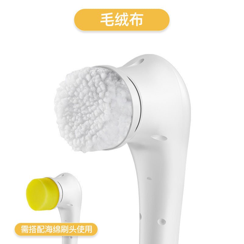 Brosse à vaisselle électrique multifonctionnelle pour la cuisine et la maison, outil de nettoyage pour baignoire, évier, salle de bain, carrelage, perceuse, ensemble de 5 têtes
