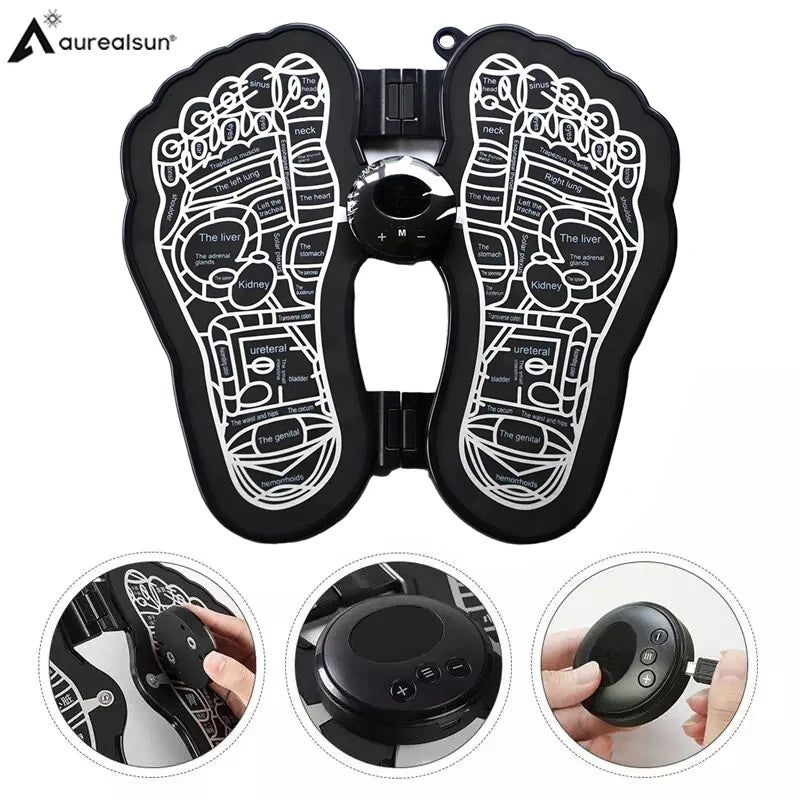 🌟 Tapis de Massage EMS pour Pieds – Relaxation & Santé 🌟