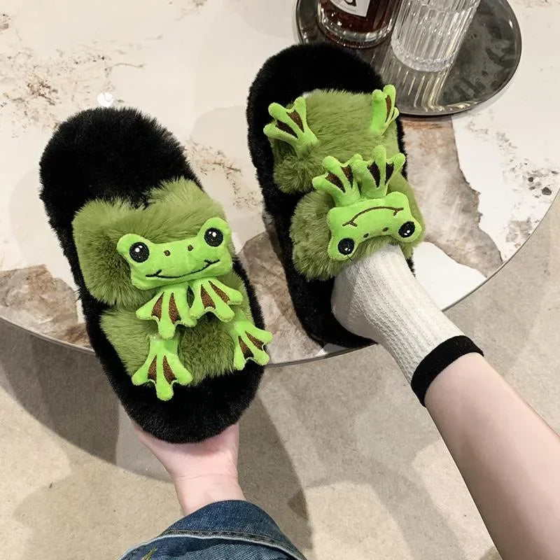 PANTOUFLEGRENOUILLEDUVETEUSES