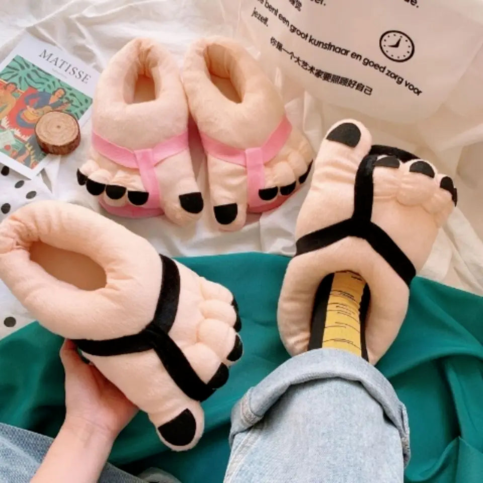 PANTOUFLES PIEDS LARGES