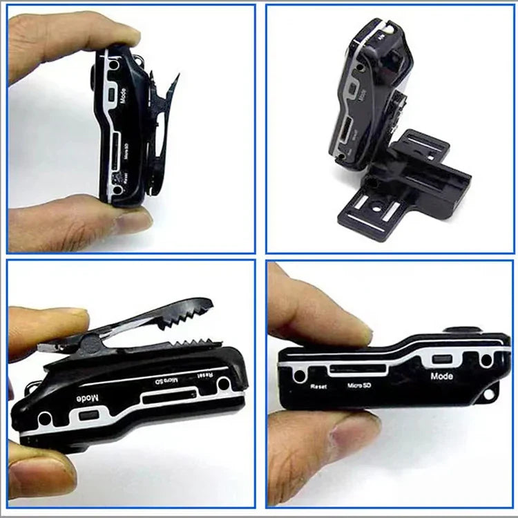 Mini caméra révélatrice HD pour la maison et le bureau, support de caméscope corporel, enregistrement vidéo portable, caméra de sécurité nounou, petite voiture de sport, webcam DVR