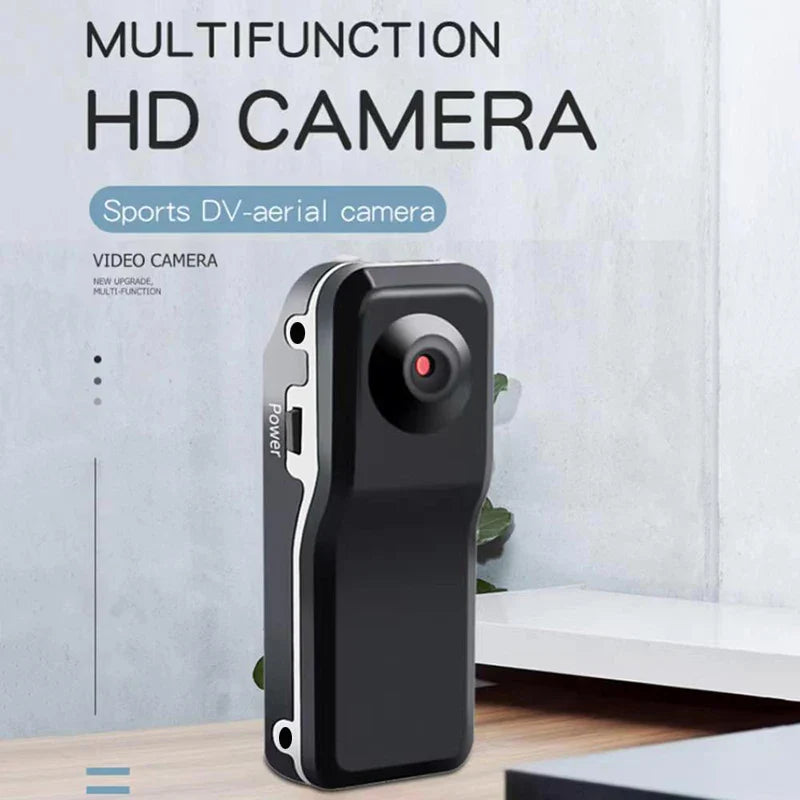 Mini caméra révélatrice HD pour la maison et le bureau, support de caméscope corporel, enregistrement vidéo portable, caméra de sécurité nounou, petite voiture de sport, webcam DVR