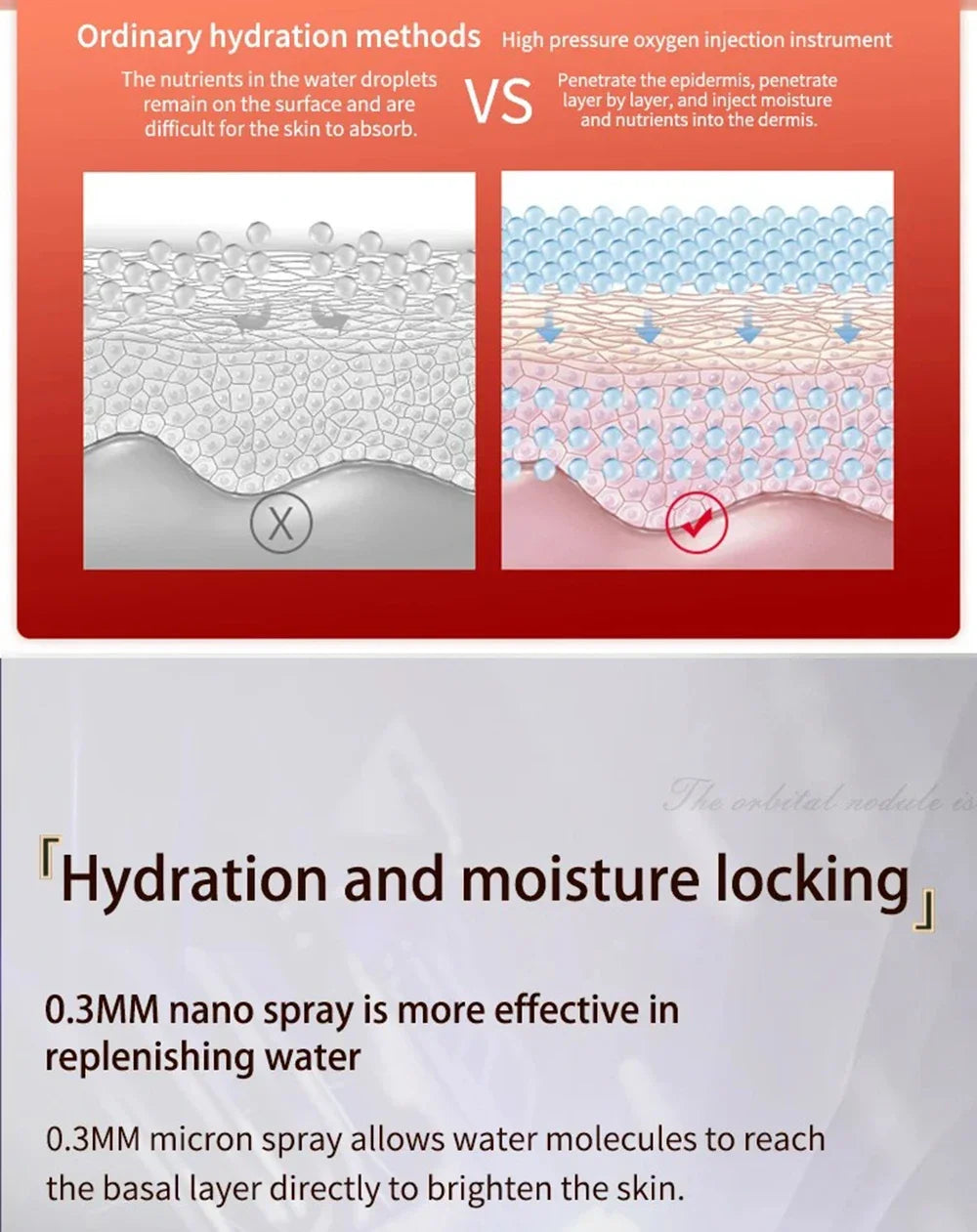 Pulvérisateur de brume hydratant pour la peau du visage, aérographe, nettoyage en profondeur du visage, injecteur d'oxygène, compresseur de brosse à Air sans fil