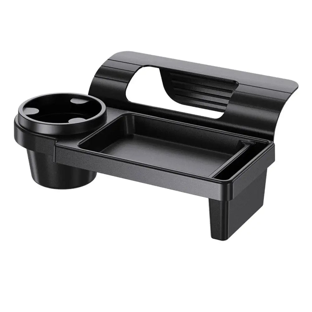 Organiseur de voiture multifonctionnel – Boîte de rangement latérale avec porte-gobelet et porte-téléphone