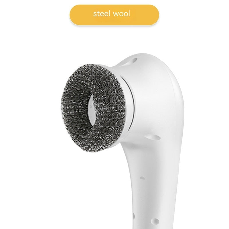 Brosse à vaisselle électrique multifonctionnelle pour la cuisine et la maison, outil de nettoyage pour baignoire, évier, salle de bain, carrelage, perceuse, ensemble de 5 têtes