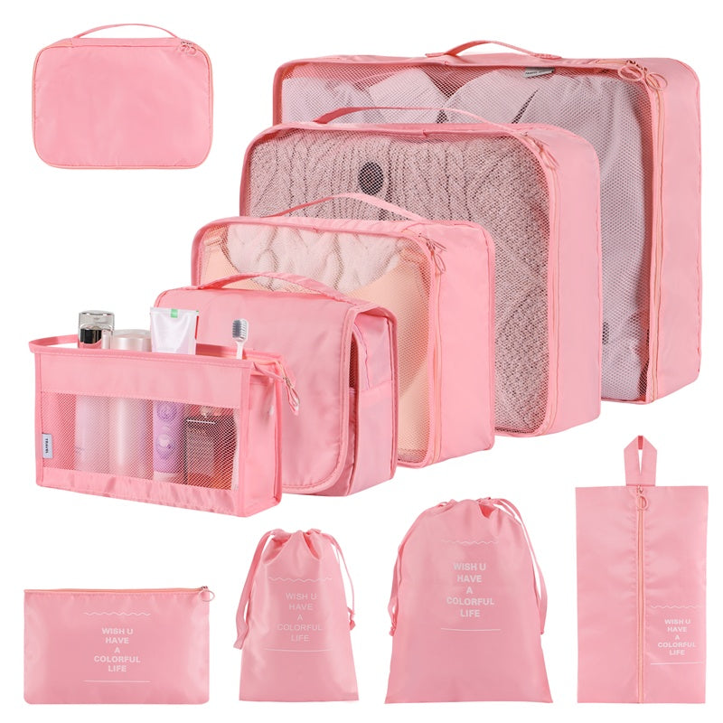 9-Piece Storage Bag Set – Travel & Home Organizer
