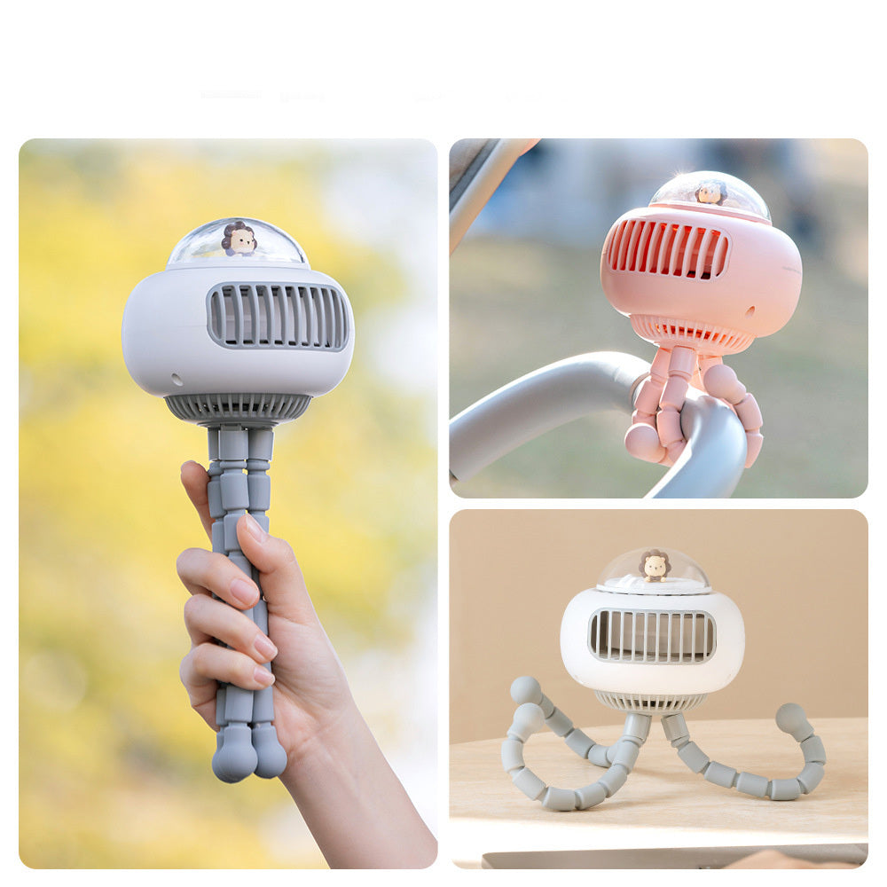 Ultra-Safe Stroller Fan for Kids