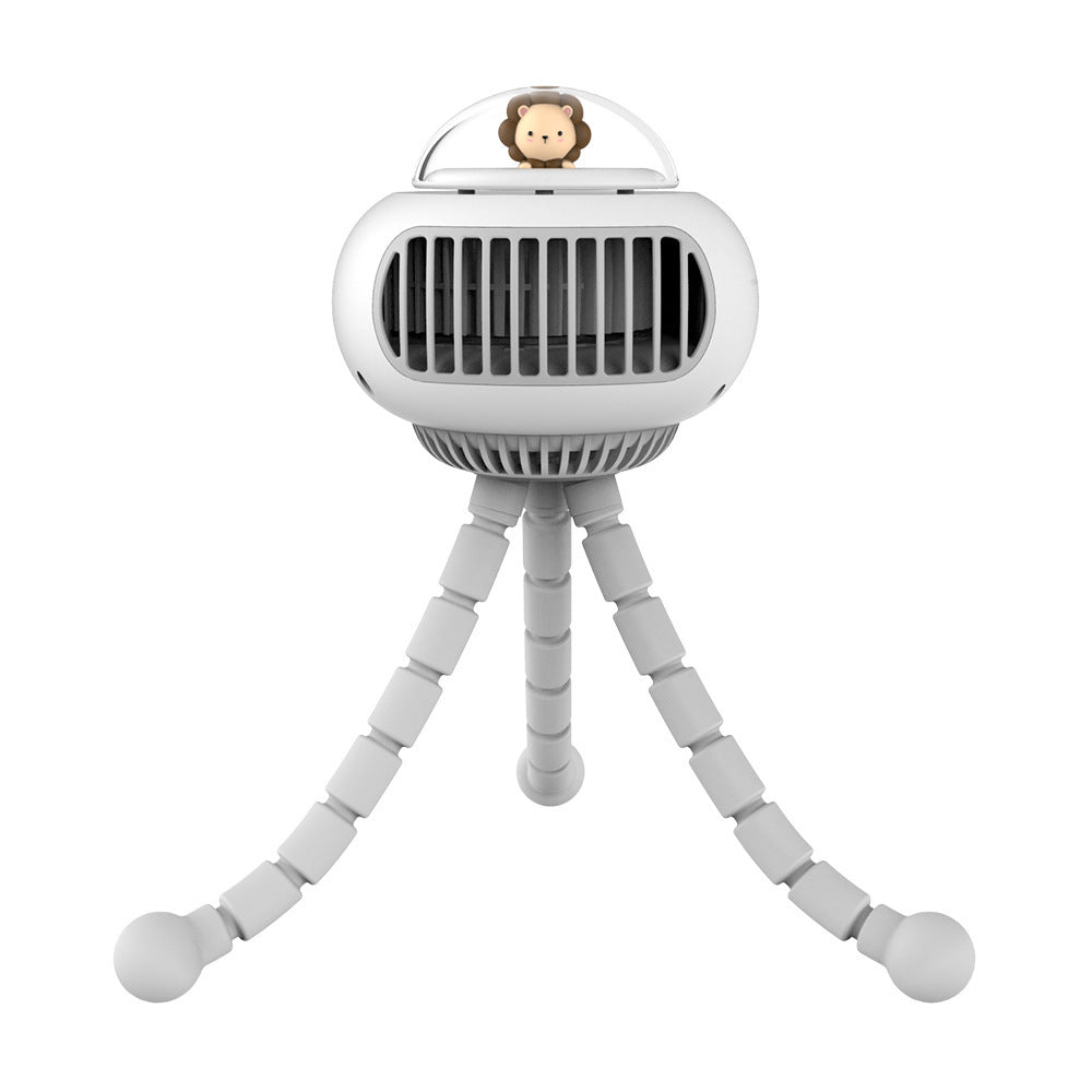 Ultra-Safe Stroller Fan for Kids