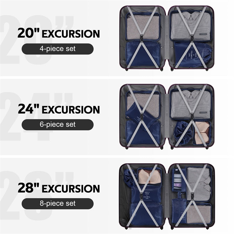 9-Piece Storage Bag Set – Travel & Home Organizer