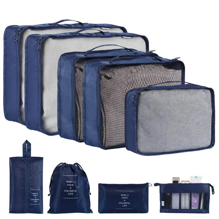 9-Piece Storage Bag Set – Travel & Home Organizer