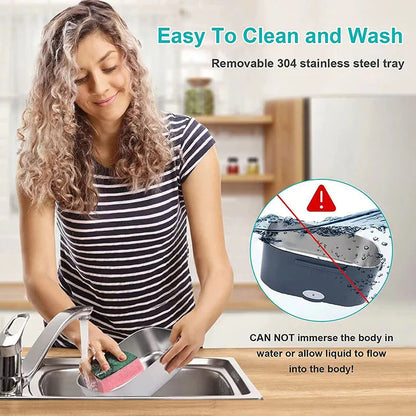 🍱 Boîte Chauffante Électrique Portable SEIZON – Mangez chaud, où que vous soyez !