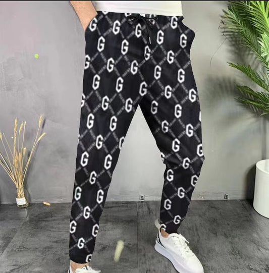 Men’s Cotton Blend Straight Pants – Casual & Comfortable
