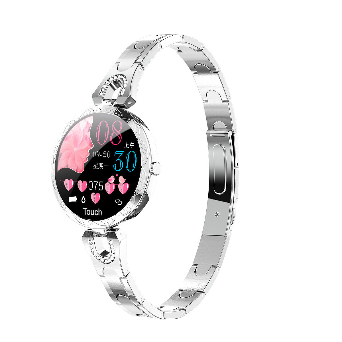 Women’s Smartwatch – Waterproof Fitness & Health Tracker