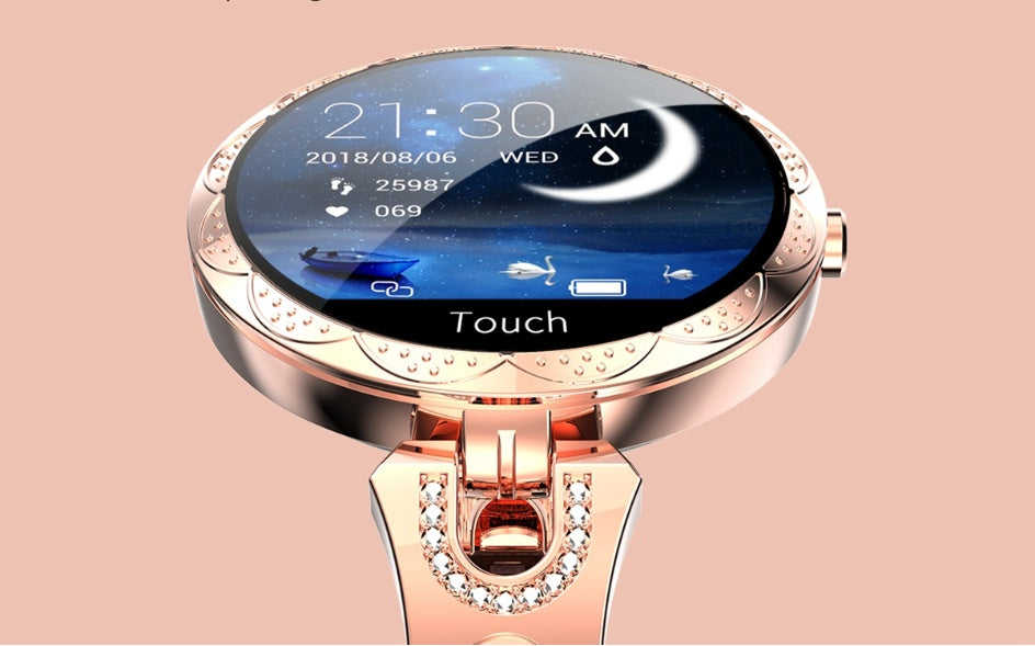 Women’s Smartwatch – Waterproof Fitness & Health Tracker