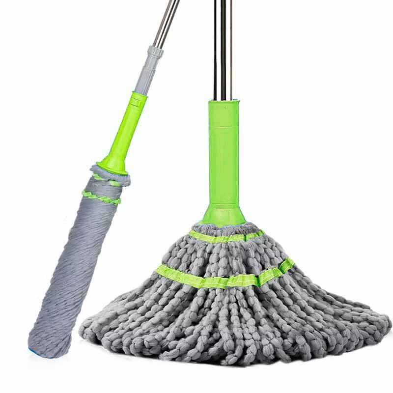 Rotary Hand-Free Floor Mop – 360° Spin Cleaning Stick