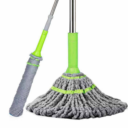 Rotary Hand-Free Floor Mop – 360° Spin Cleaning Stick
