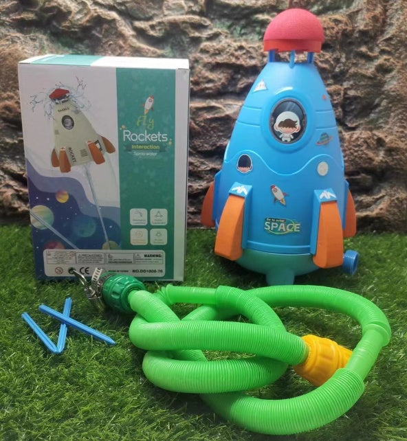Kinder-Weltraumraketen-Sprinkler 