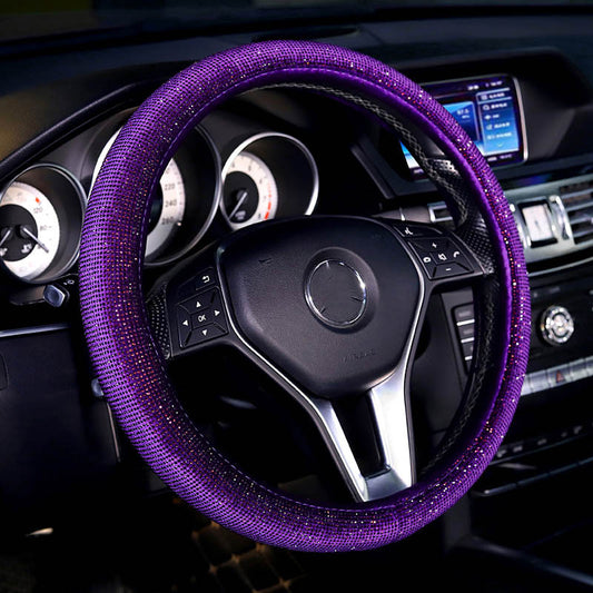 Crystal Diamond Car Accessories – Purple Collection