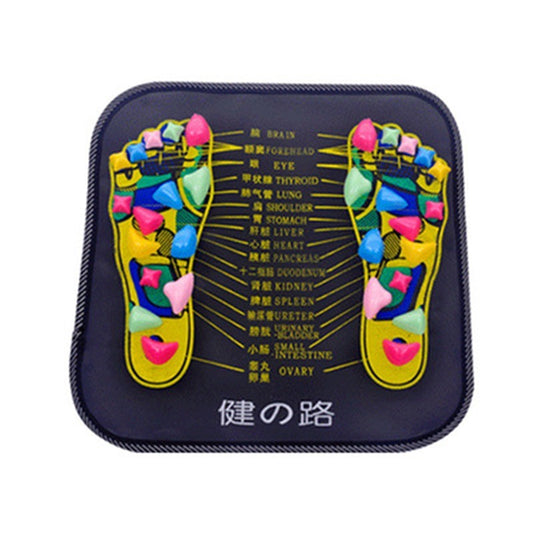 Reflexzonenmassage Fußmassage-Pad Kopfsteinpflaster Spaziergang Massagematte Schmerzlinderung Gesundheitspflege Akupressurmatte