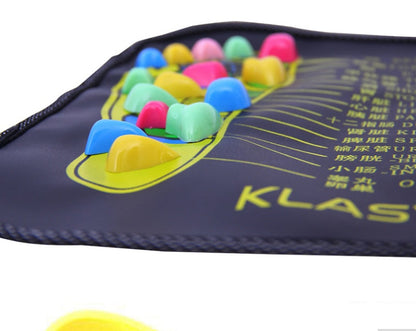 Reflexzonenmassage Fußmassage-Pad Kopfsteinpflaster Spaziergang Massagematte Schmerzlinderung Gesundheitspflege Akupressurmatte