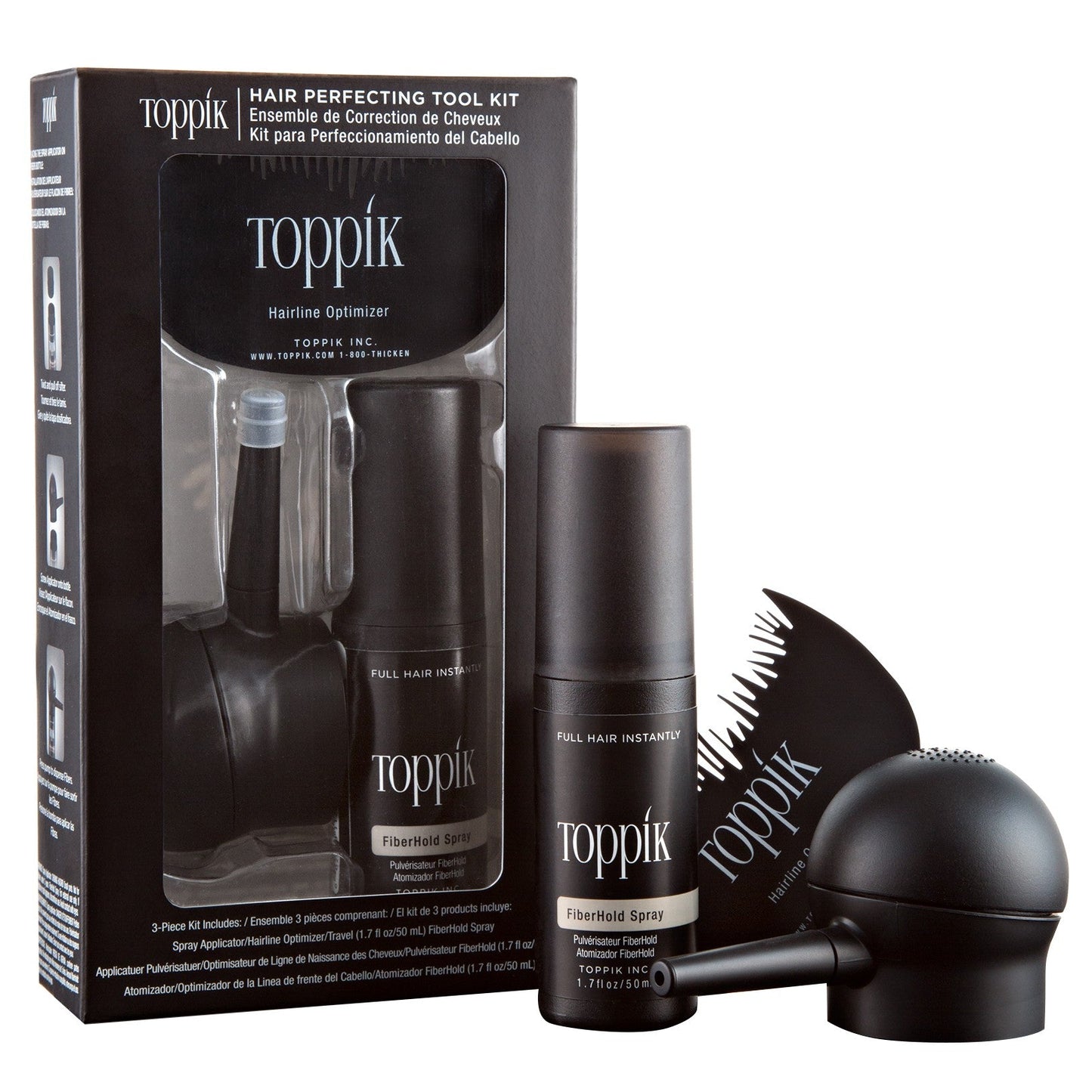 Spray de Fibres Capillaires Anti-Calvitie