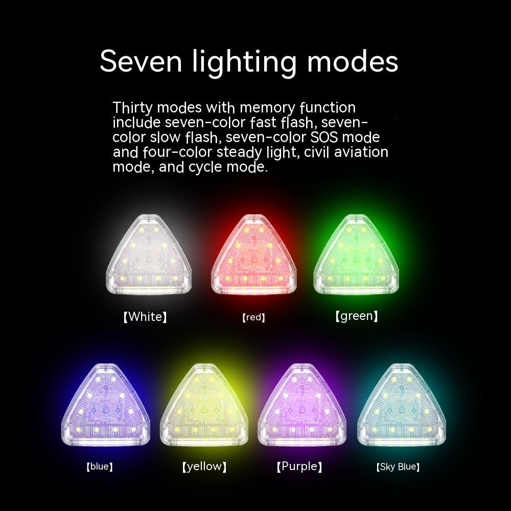 Strobe Light Remote Control Strobe Lamp Car Motorcycle Electric Vehicle Bicycle Modification