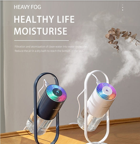 USB Mini Humidifier – Quiet Mist Air Purifier