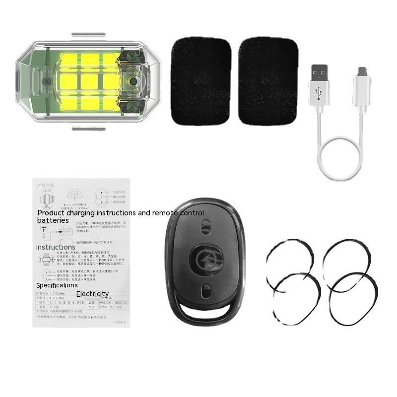 Strobe Light Remote Control Strobe Lamp Car Motorcycle Electric Vehicle Bicycle Modification