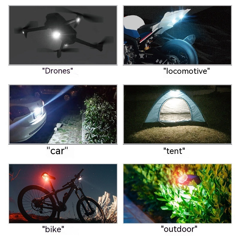 Strobe Light Remote Control Strobe Lamp Car Motorcycle Electric Vehicle Bicycle Modification