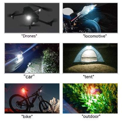 Strobe Light Remote Control Strobe Lamp Car Motorcycle Electric Vehicle Bicycle Modification