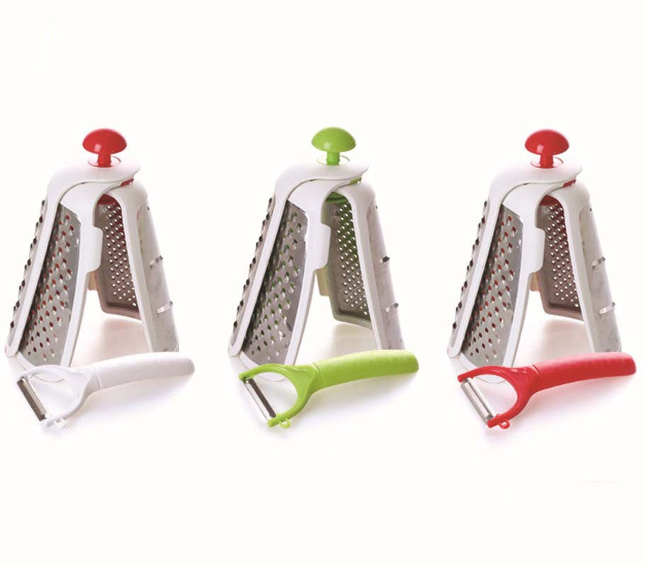 Collapsible Multi-Functional Grater – Space-Saving Kitchen Essential