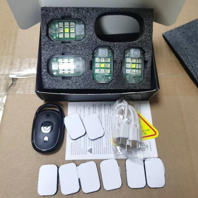 Strobe Light Remote Control Strobe Lamp Car Motorcycle Electric Vehicle Bicycle Modification