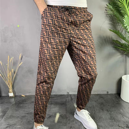 Gerade geschnittene Herrenhose aus Baumwollmischung – Lässig &amp; Bequem