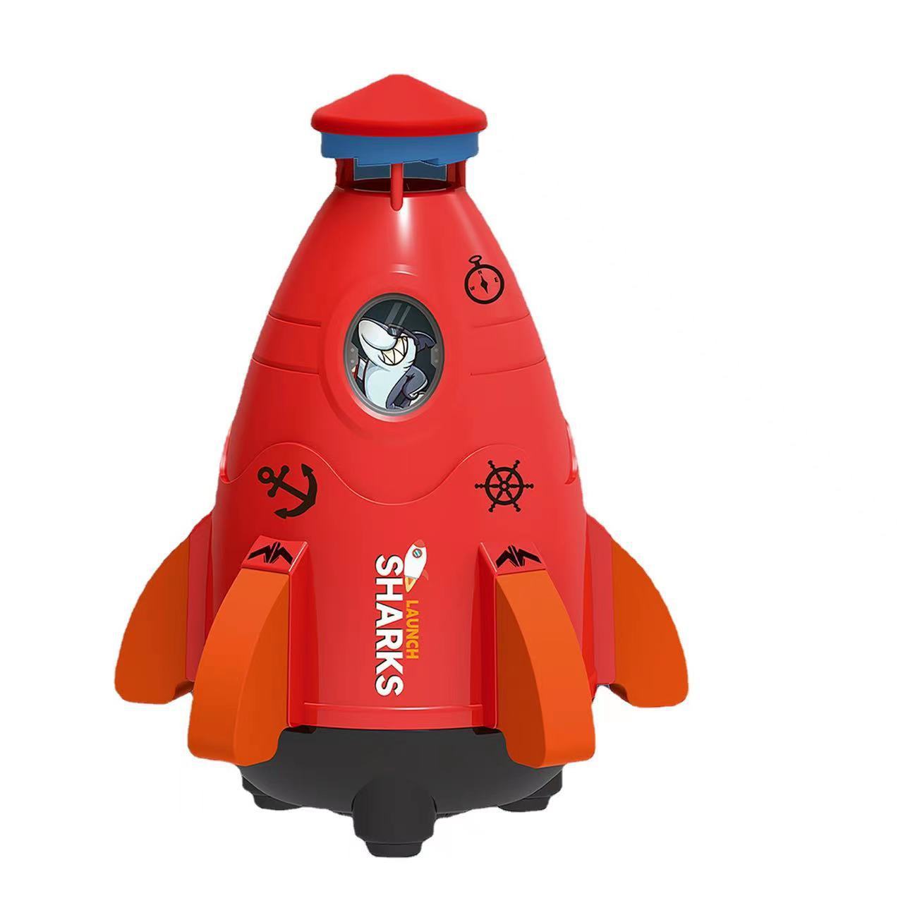 Kinder-Weltraumraketen-Sprinkler 