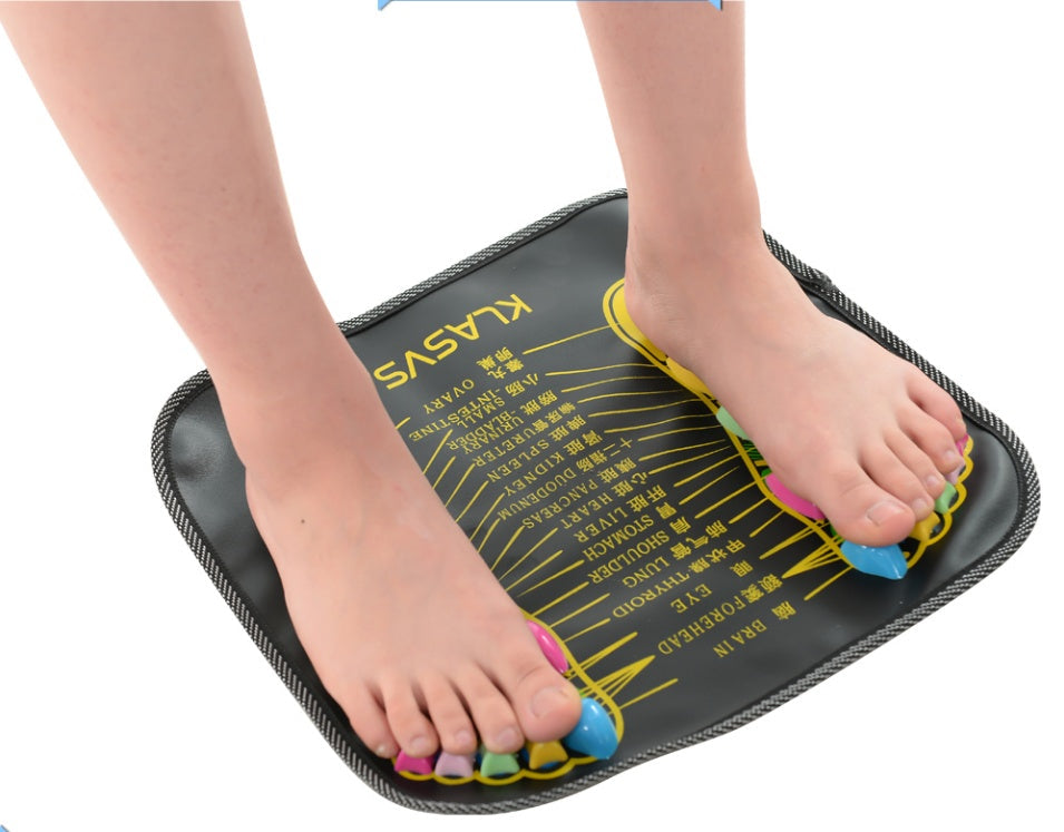 Reflexzonenmassage Fußmassage-Pad Kopfsteinpflaster Spaziergang Massagematte Schmerzlinderung Gesundheitspflege Akupressurmatte