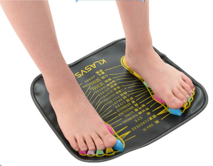 Reflexzonenmassage Fußmassage-Pad Kopfsteinpflaster Spaziergang Massagematte Schmerzlinderung Gesundheitspflege Akupressurmatte