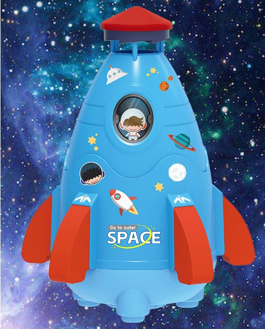 Kinder-Weltraumraketen-Sprinkler 