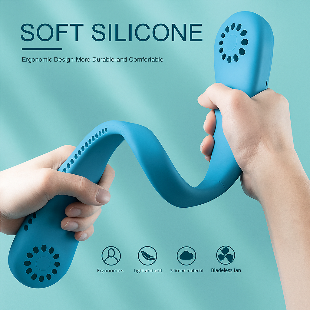 Mini Bladeless Neck Fan