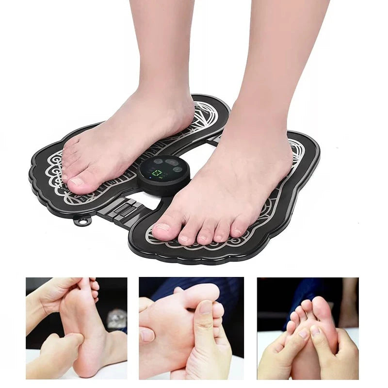 🌟 Tapis de Massage EMS pour Pieds – Relaxation & Santé 🌟