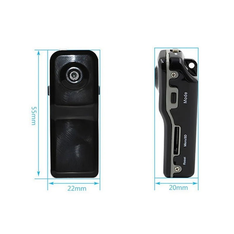 Mini Caméra Enregistreur Vocal Ultra-Compacte – Discrétion & Performance